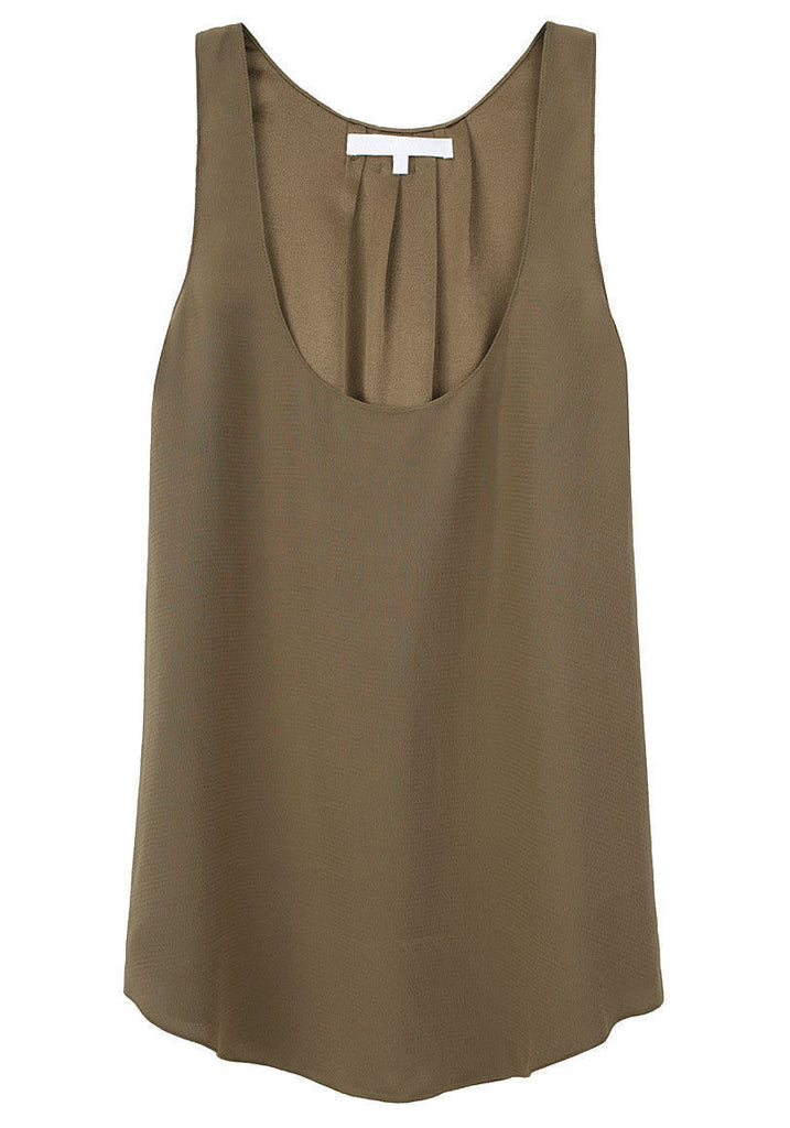 Textured Silk Tank