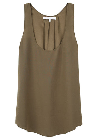 Textured Silk Tank