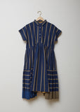 Striped Short Sleeved Dress