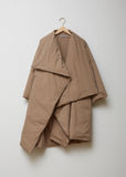 Water Repellent Mantle Duvet Wrap Coat
