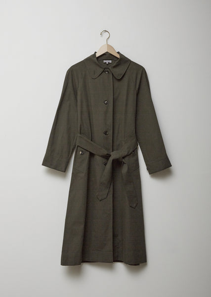 [希少]インテリム  GABARDINE TRENCH COAT loulou de saison Kamina Cotton Gabardine Trench Coat