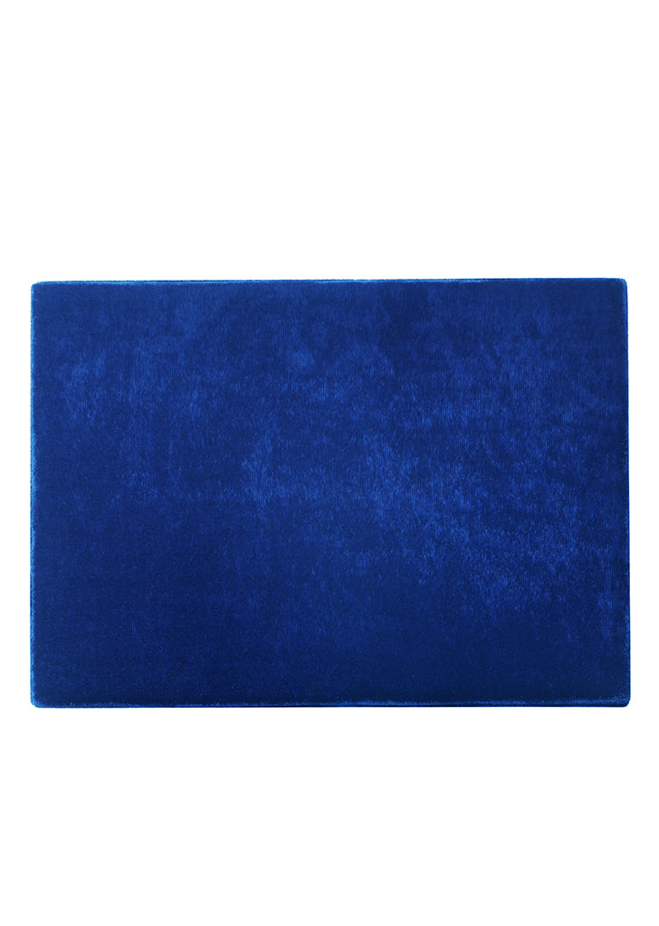 Tresor Deux Bleus Velvet Jewelry Box — Blue
