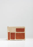 Handmade Washed Canvas Pocket Clutch