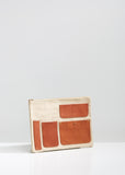 Handmade Washed Canvas Pocket Clutch