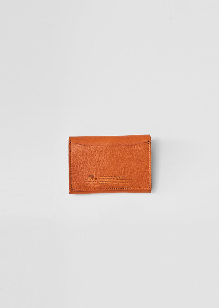 Tochigi Vegetable Tanned Card Case