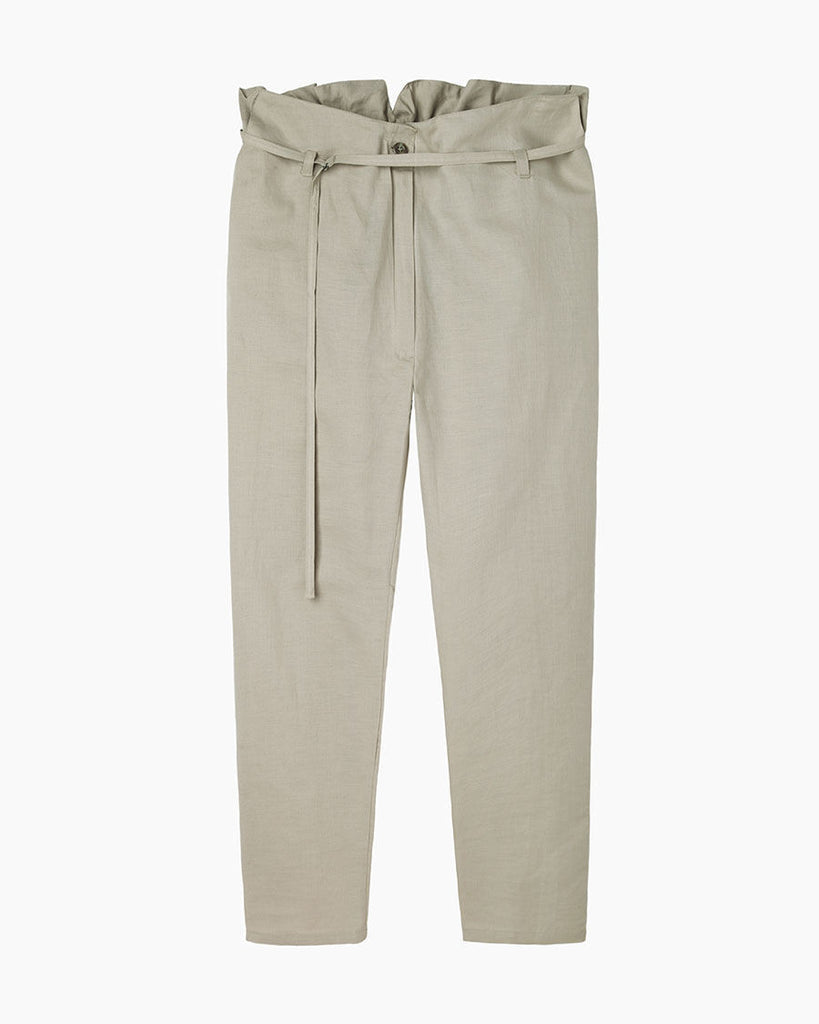 Cropped Linen Pant
