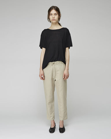 Cropped Linen Pant