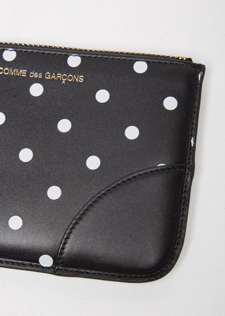 Polka Dot Mini Zip Pouch