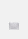Silver Zip Pouch