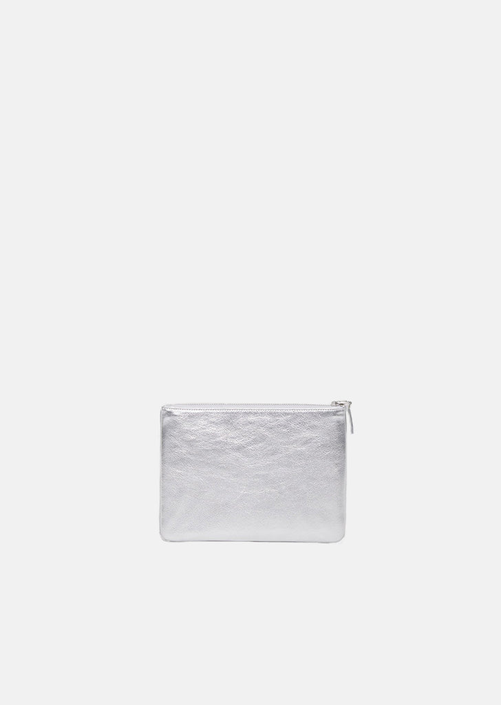 Silver Zip Pouch