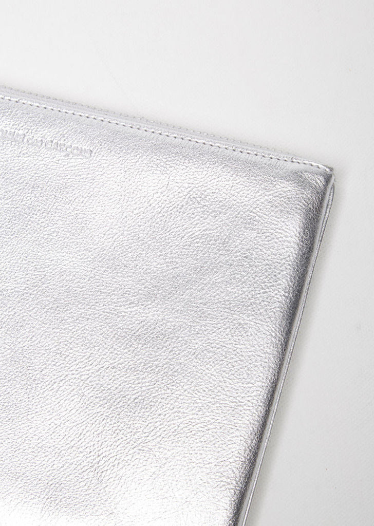 Silver Zip Pouch