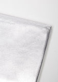 Silver Zip Pouch