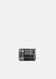 Tartan Patchwork Mini Zip Pouch