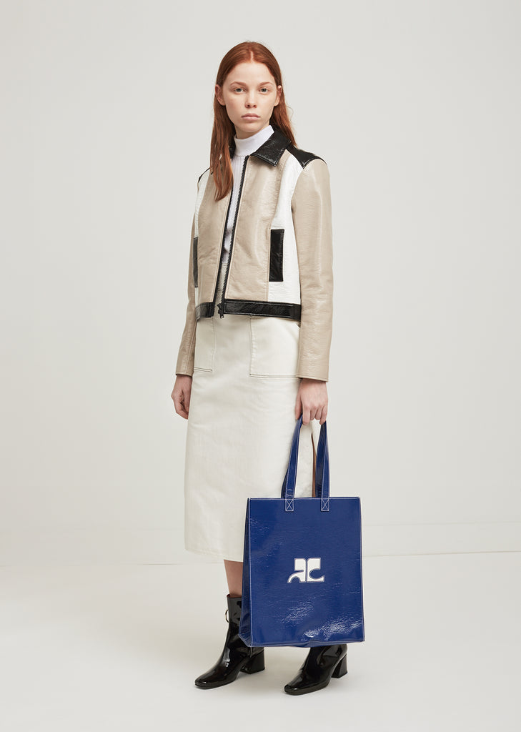 Medium Vinyl Tote Bag