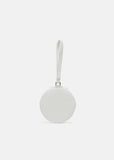 Vinyl Round Logo Clutch