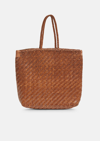 Buffalo Woven Leather Shopper