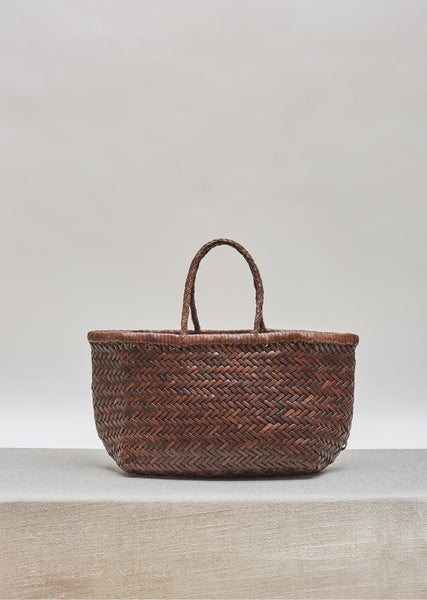 Bamboo Triple Jump Small Basket Bag by Dragon Diffusion- La Garçonne