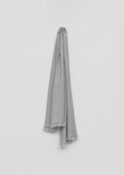 Kishorn Washed Cashmere Scarf — Silver Grey