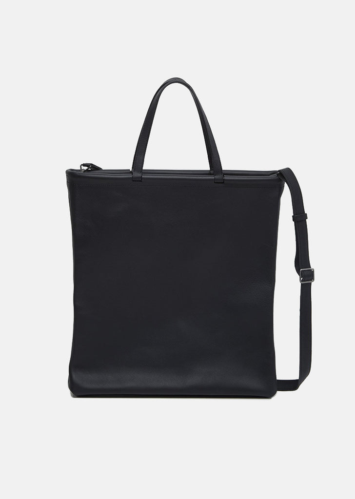 Black Tube Tote Bag