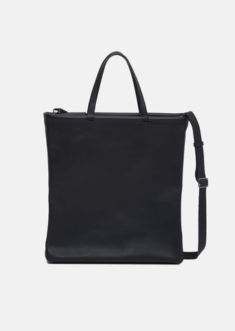 Black Tube Tote Bag