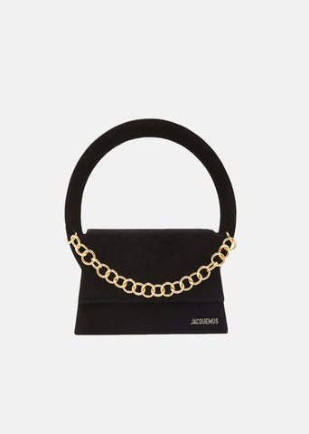 Le Sac Rond Suede Bag