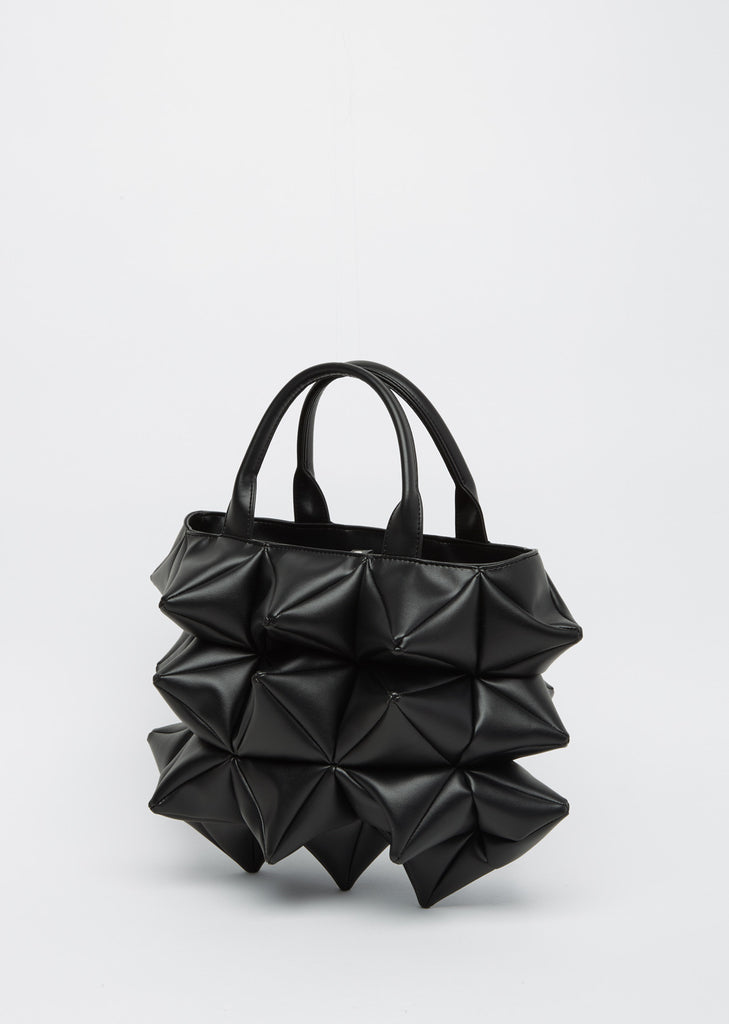 Spiked Top-Handle Bag