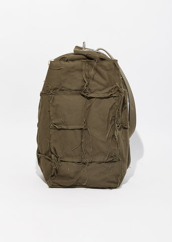 Cotton Canvas Patchwork Bag