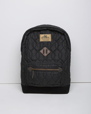 Quilted Nylon Backpack