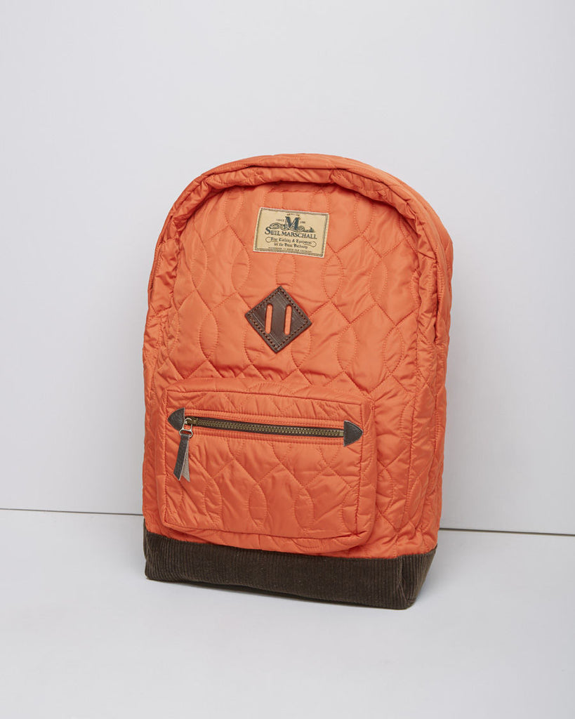 Quilted Nylon Backpack