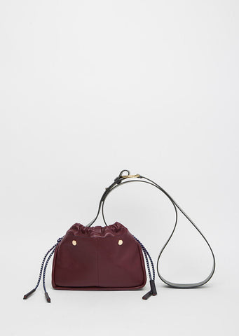 Ruched Petite Shoulder Bag