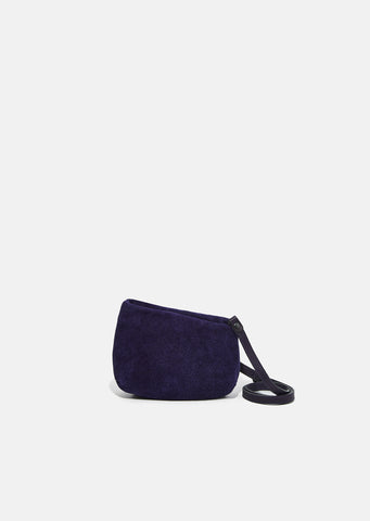 Fantasmino Distressed Suede Bag