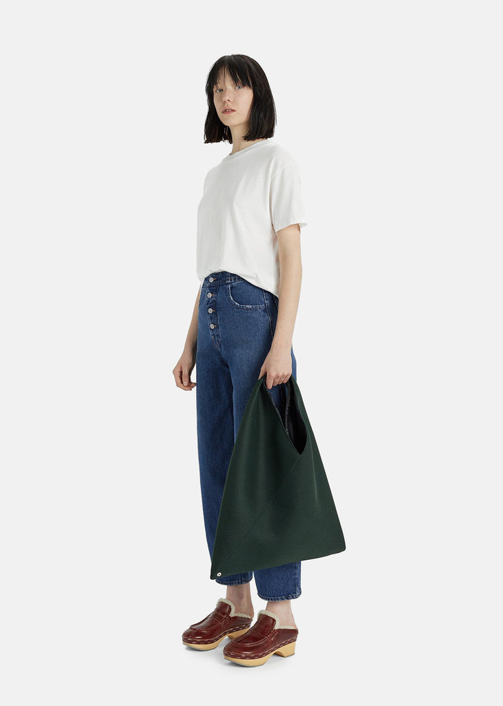 Mesh Japanese Triangle Tote