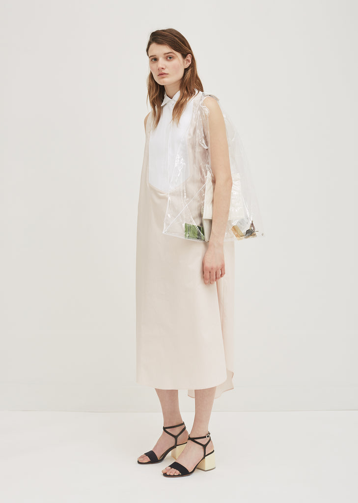 Transparent PVC Triangle Tote