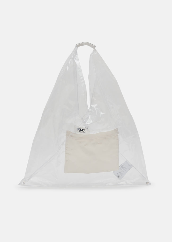 Transparent PVC Triangle Tote