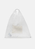 Transparent PVC Triangle Tote