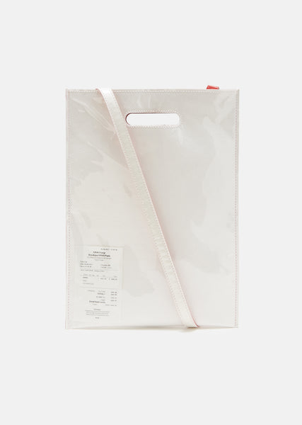 【送料関税込み】Mm6 Maison Margiela White Stretch Polyester MM6 Maison Margiela Coated Trousers | White | FARFETCH