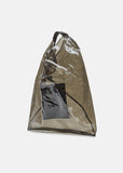 Transparent PVC Triangle Tote