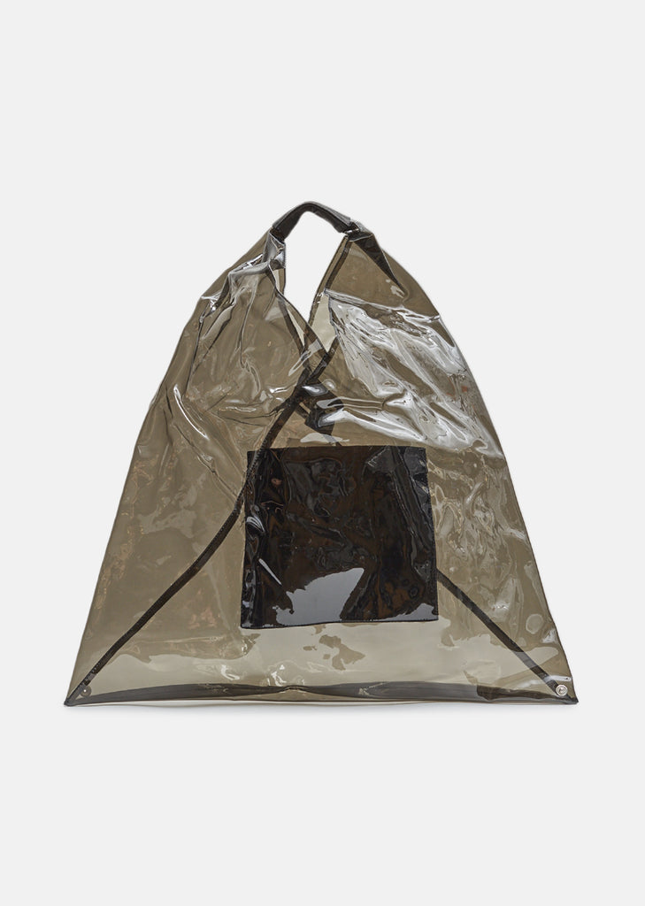 Transparent PVC Triangle Tote
