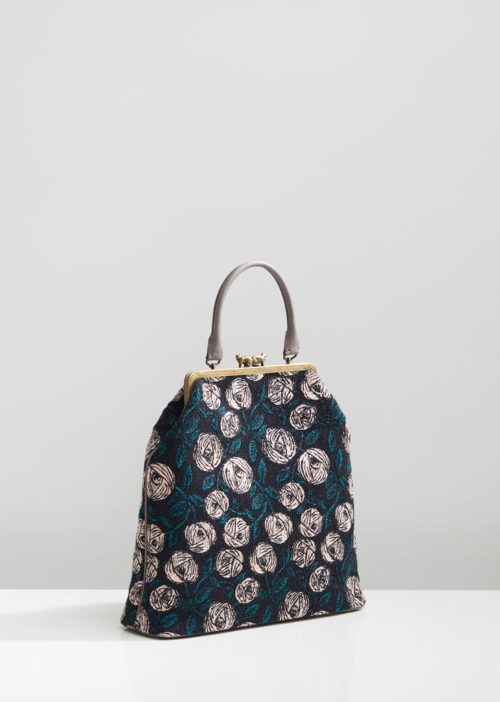 Rosy Floral Tote Bag