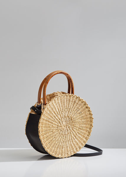 Rosie G Straw Bag by Muuñ- La Garçonne