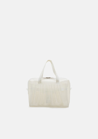 PVC Pleated Pocket Small Handbag
