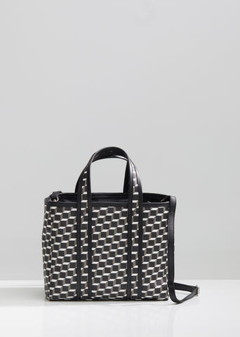 Mini Archi Canvas Cube Tote