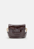 Mini Alpha Ville Patent Shoulder Bag