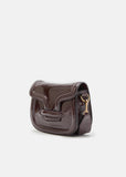 Mini Alpha Ville Patent Shoulder Bag