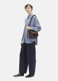 Mini Alpha Ville Patent Shoulder Bag