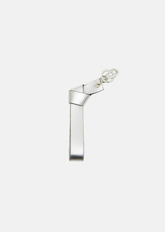 Lunar Silver Key Chain