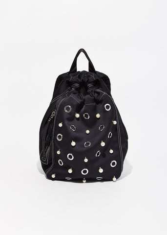 Go-Go Medium Satin Knapsack