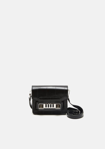 PS11 Embossed Croc Crossbody Bag