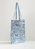 Farah Laminated Crinkle Tote
