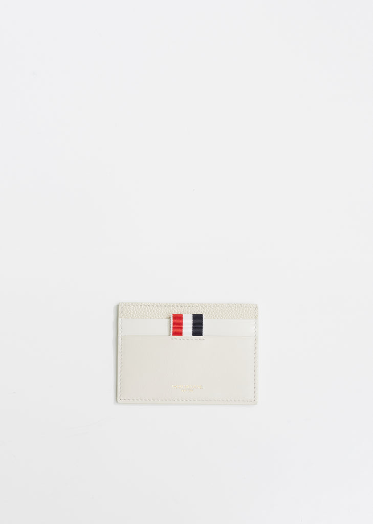 Pebble Lucido Leather Card Case